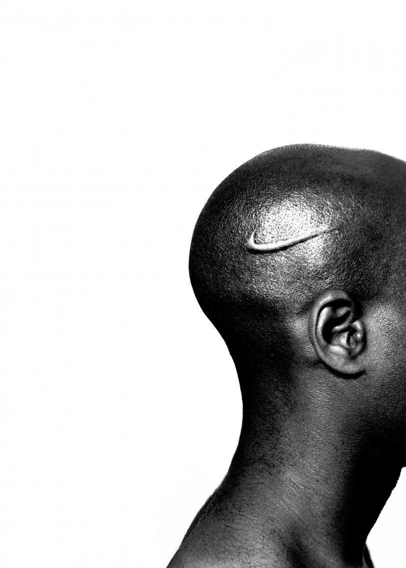 Hank Willis Thomas Branded Head, 2003