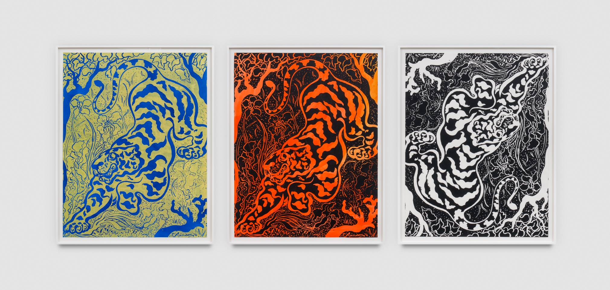 Sarah Crowner Three Tigers (After PR) 2, 2019