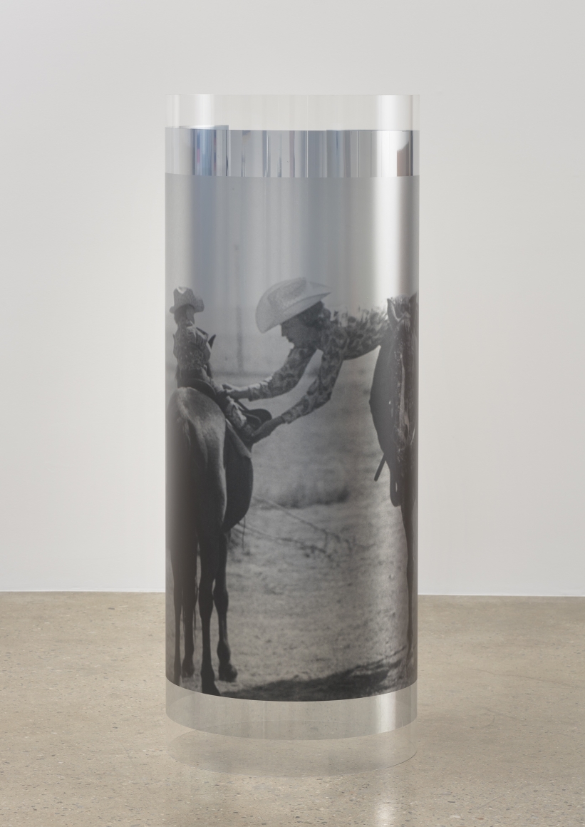 Servane Mary, Untitled (Woman and Child on Horses), 2015