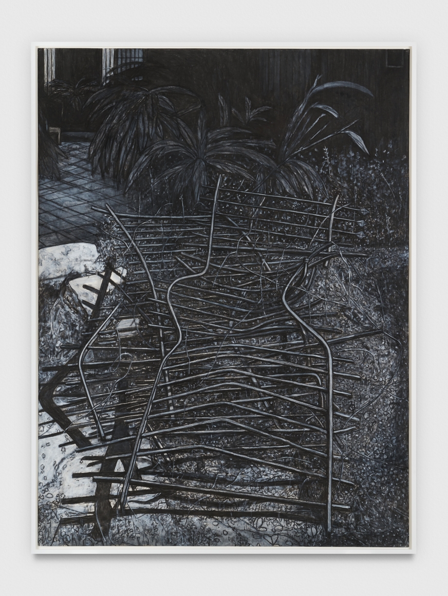 Willie Birch Pieces of a Fence, 2013