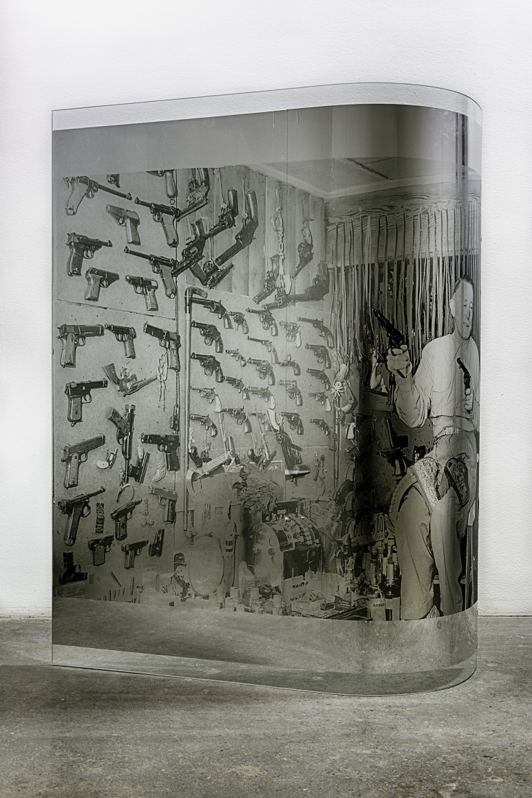 Servane Mary Untitled (Guns and a Man), 2015