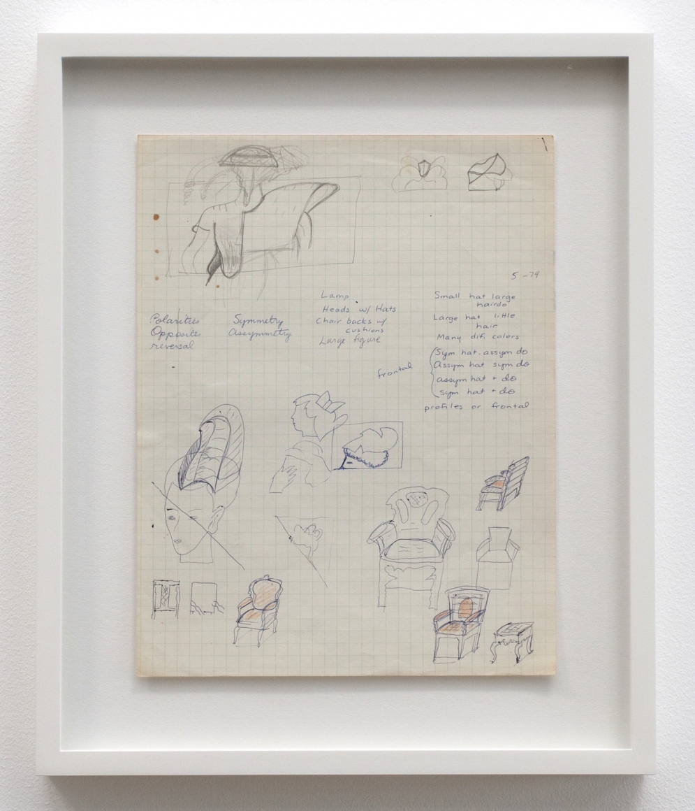 Christina Ramberg, Untitled (polarities), N.D.