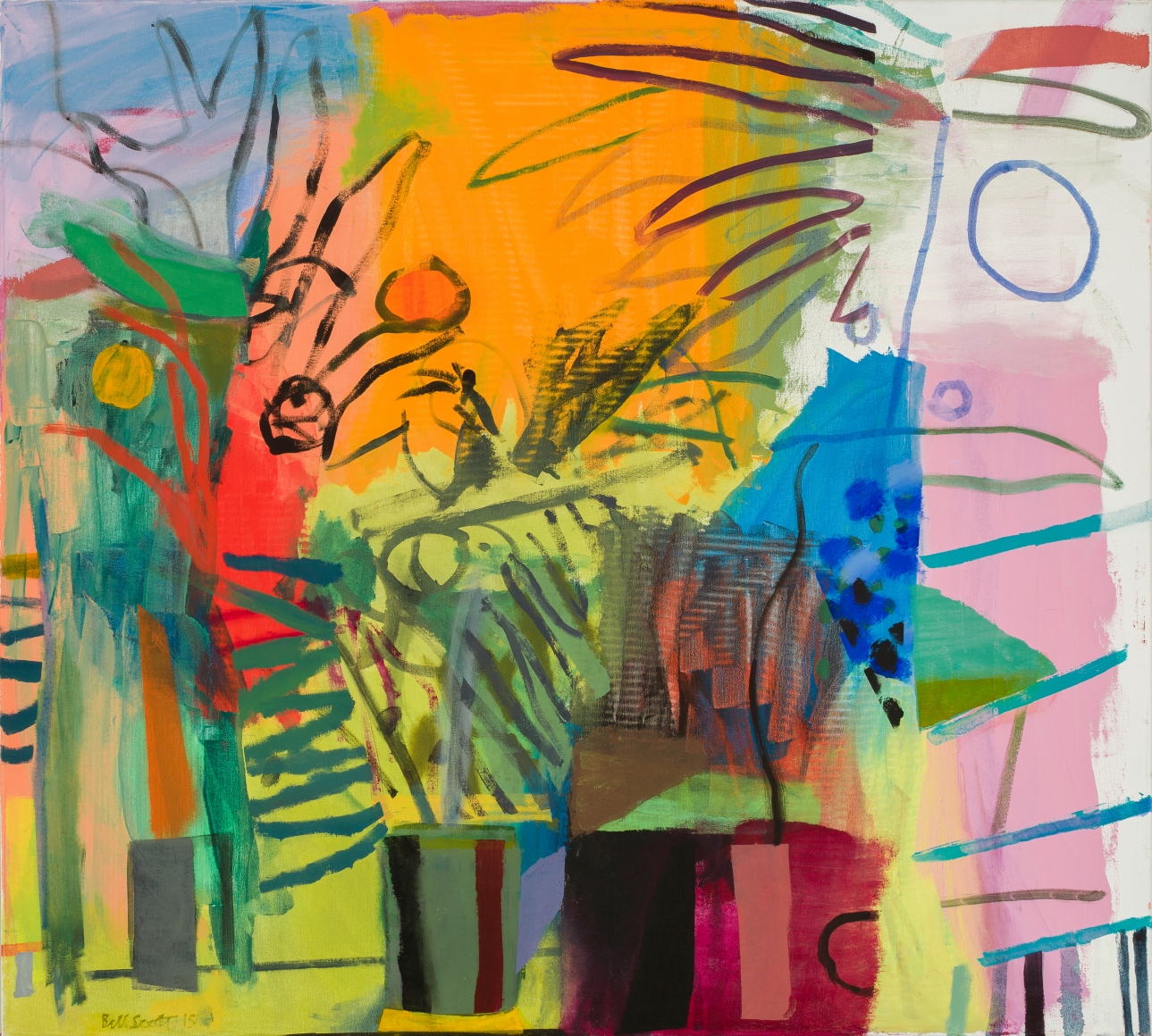 Bill Scott - A Backyard Still Life, 2015