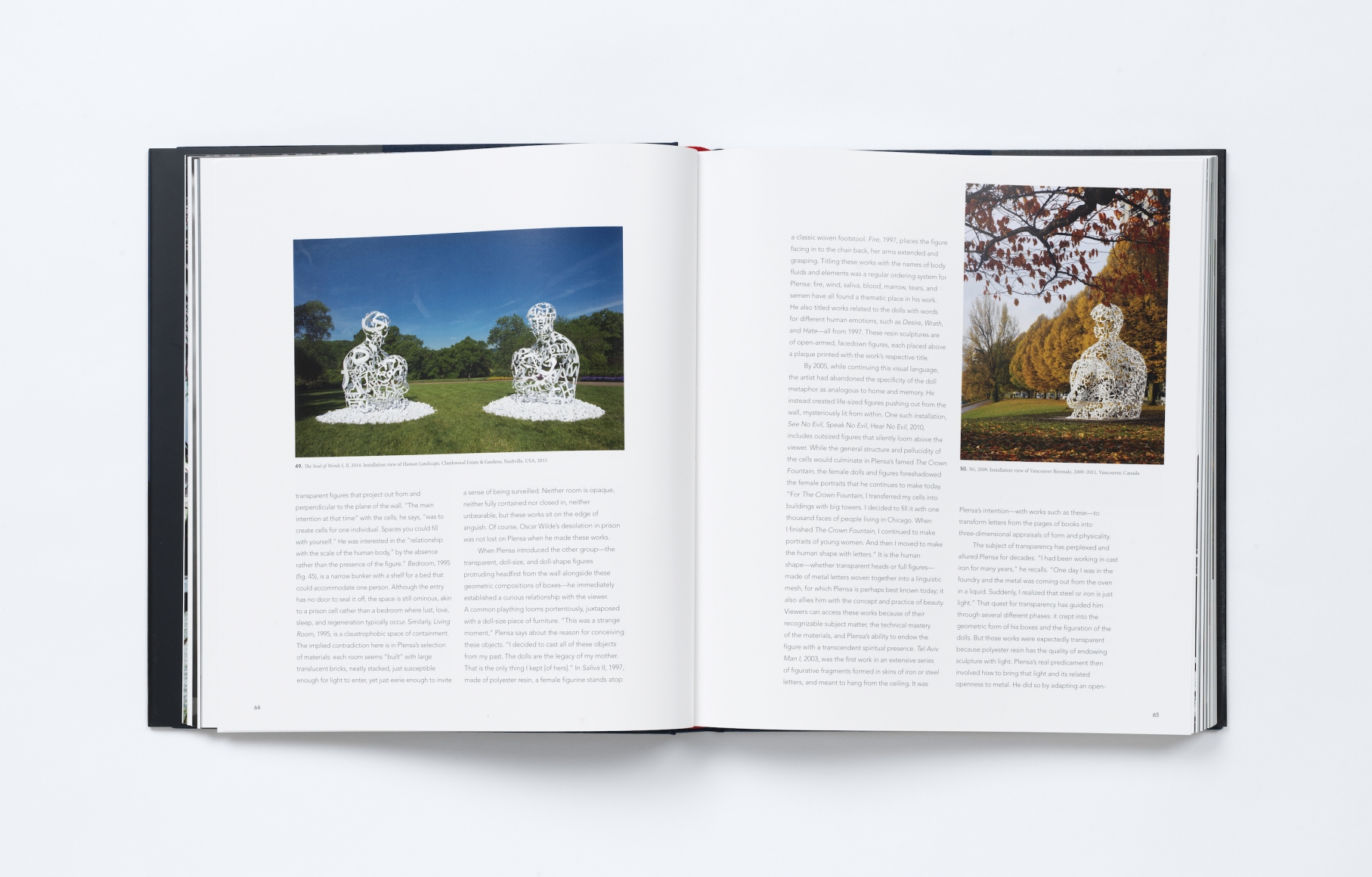One Thought Fills Immensity Jaume Plensa Publications