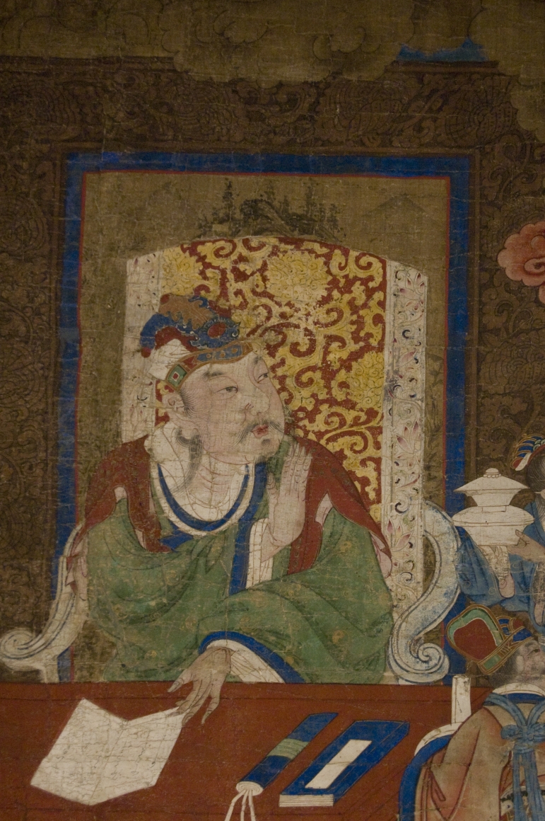 King of Hell, China Paintings Kang Collection Korean Art