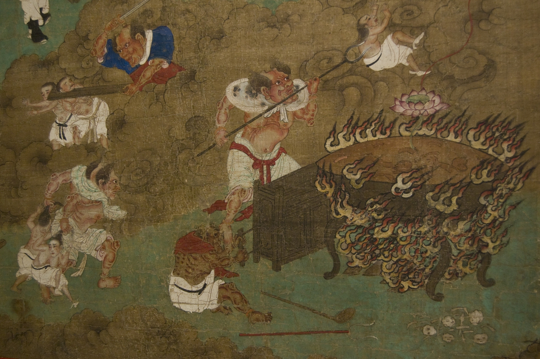 King of Hell, China Paintings Kang Collection Korean Art