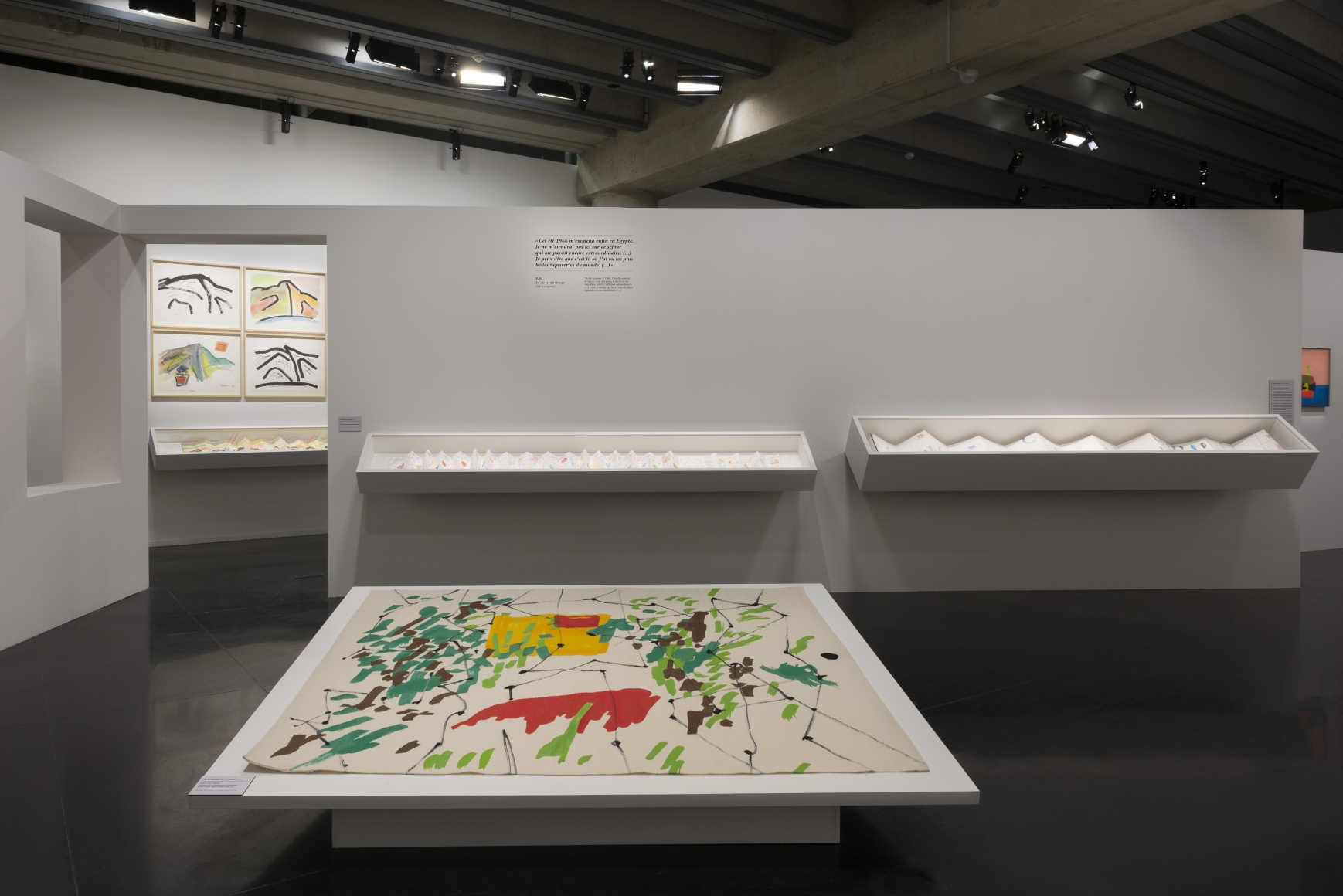  Etel Adnan Exhibitions Galerie Lelong & Co.