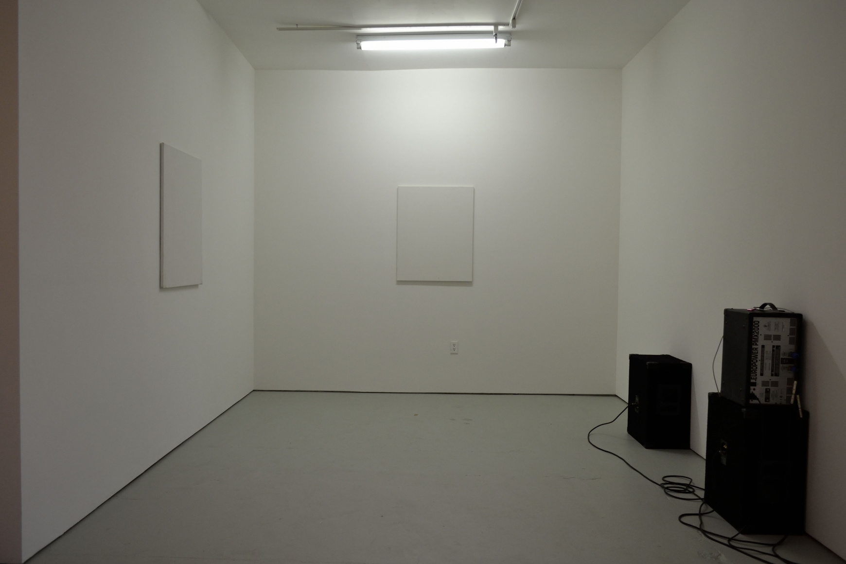 Installation view Some Rehearsals