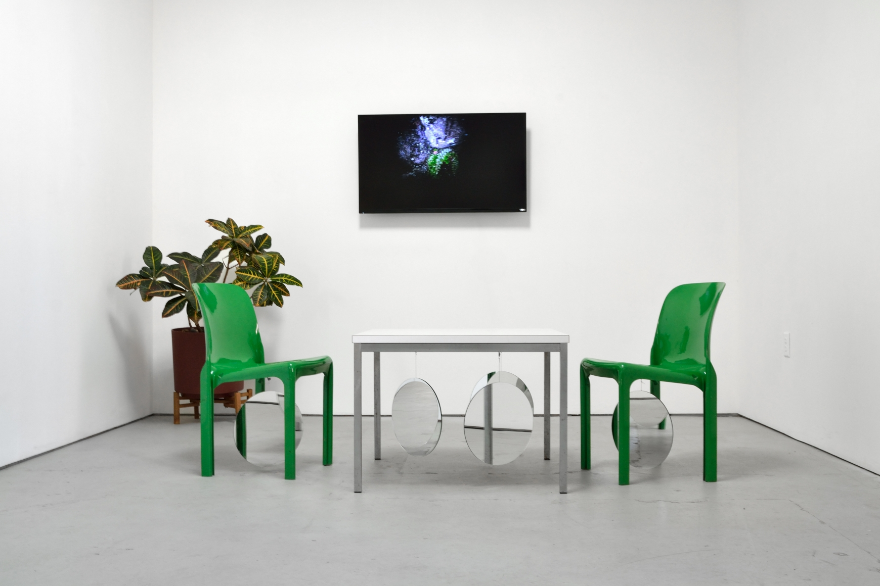Installation view audience ≒ one