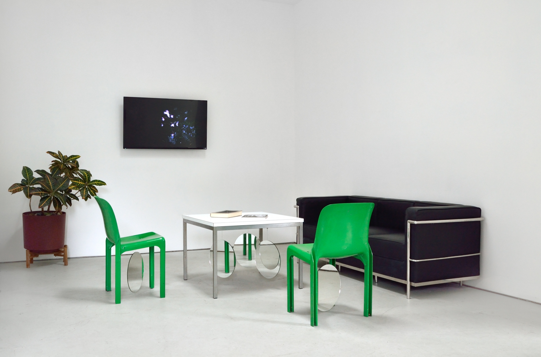 Installation view audience ≒ one
