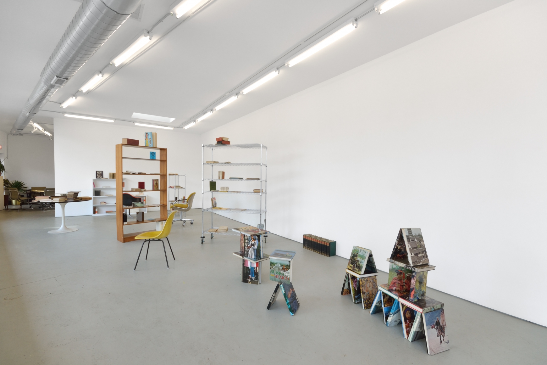 Installation View BOOKS