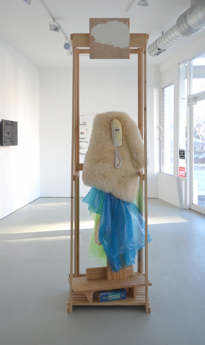Installation view Nude Model