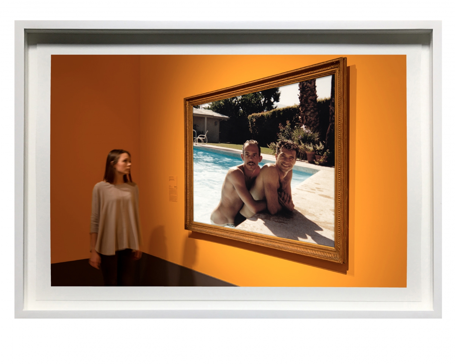 Palm Springs '84, 2014, DG Krueger, digital collage, pigment print, editions, private collection