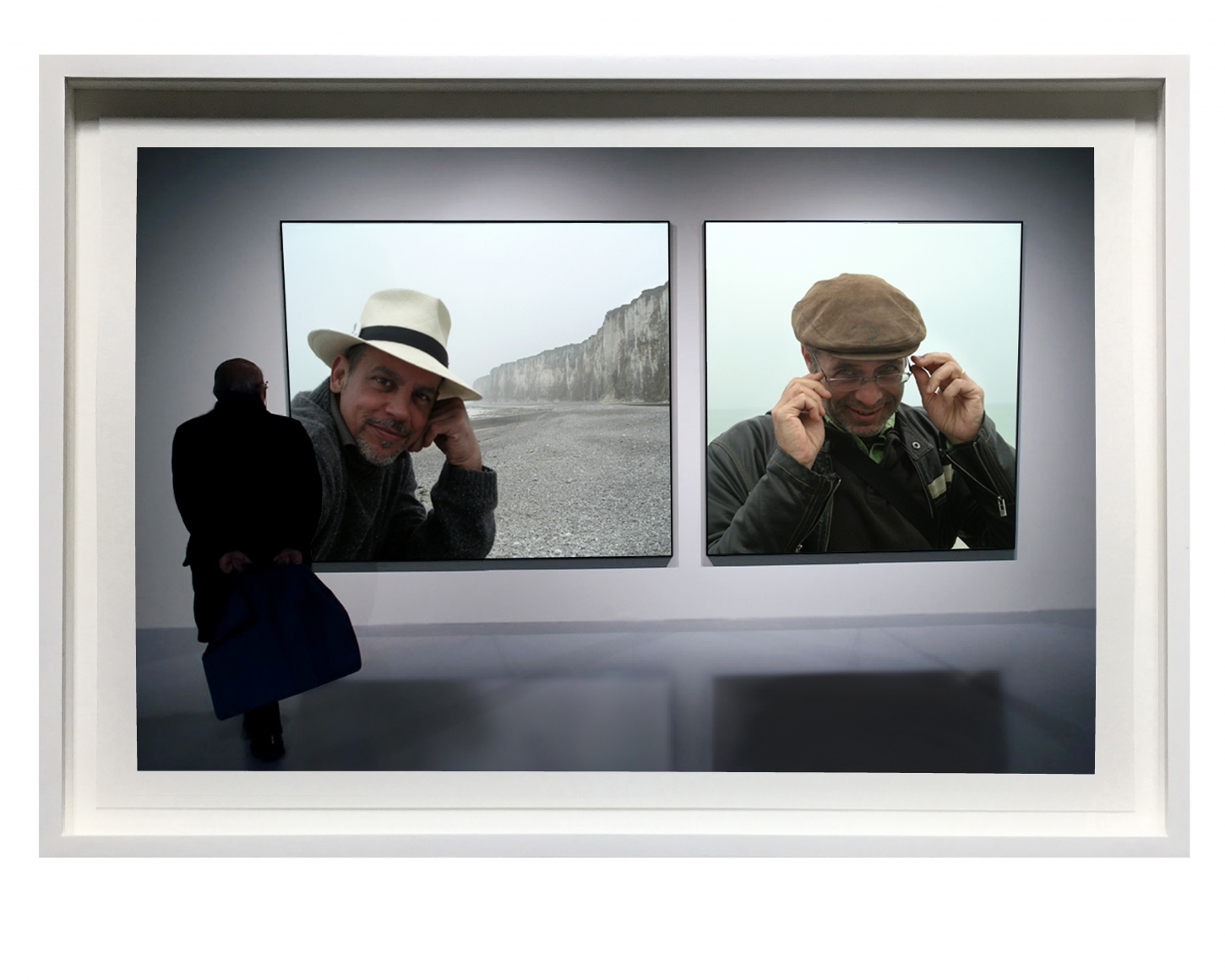Normandy, 2014, DG Krueger, digital collage, pigment print, editions, private collection