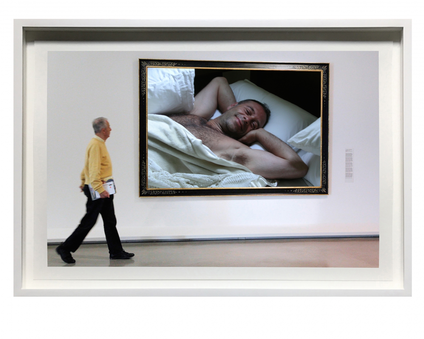 waking Jean (Gail's VT), 2014, DG Krueger, digital collage, pigment print, editions, private collection