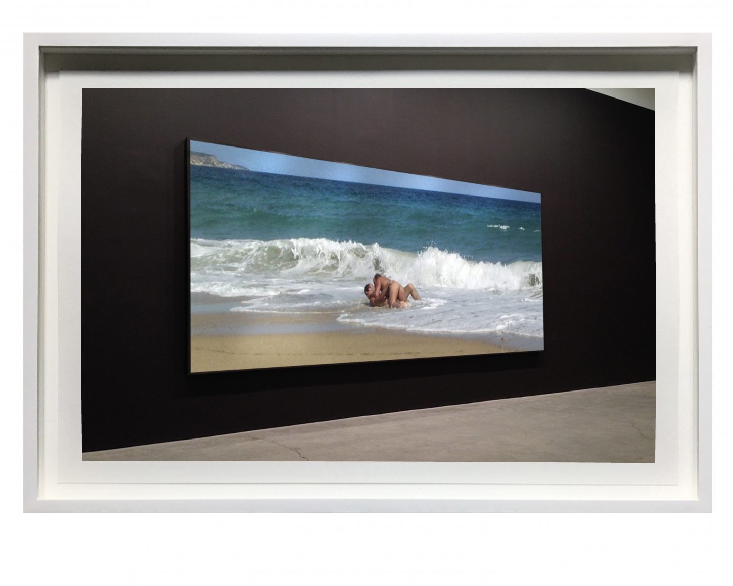 eternity @ Sikkema (after Walker), 2015, DG Krueger, digital collage, photograph, private Collection, edition
