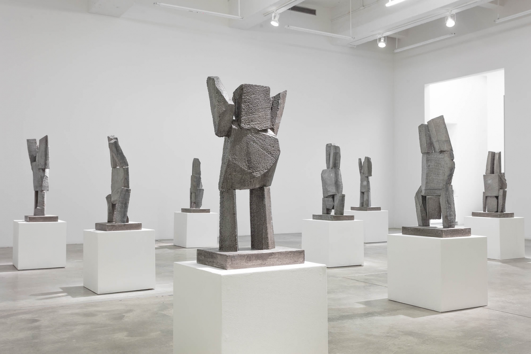 Installation view of Dwarf, Dust, Doubt by Gimhongsok. Image by Jeremy Haik.