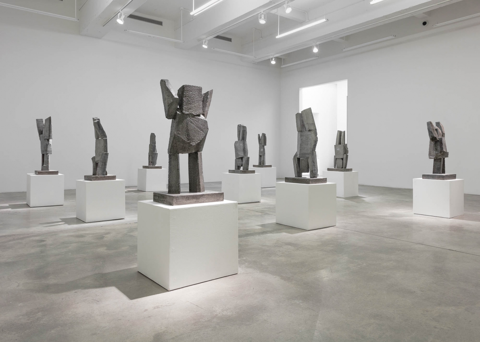 Installation view of Dwarf, Dust, Doubt by Gimhongsok. Image by Jeremy Haik.