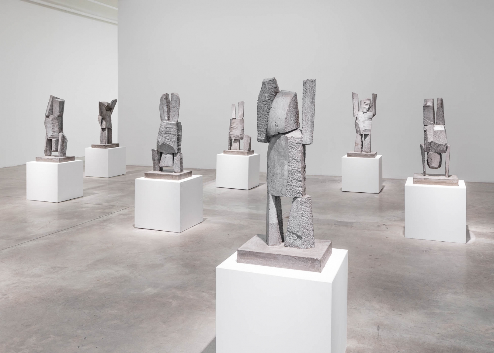 Installation view of Dwarf, Dust, Doubt by Gimhongsok. Image by Jeremy Haik.