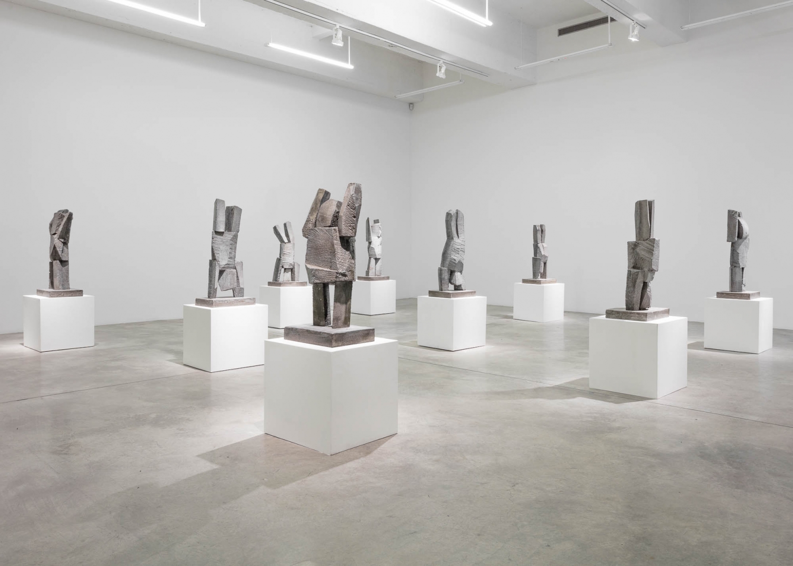Installation view of Dwarf, Dust, Doubt by Gimhongsok. Image by Jeremy Haik.