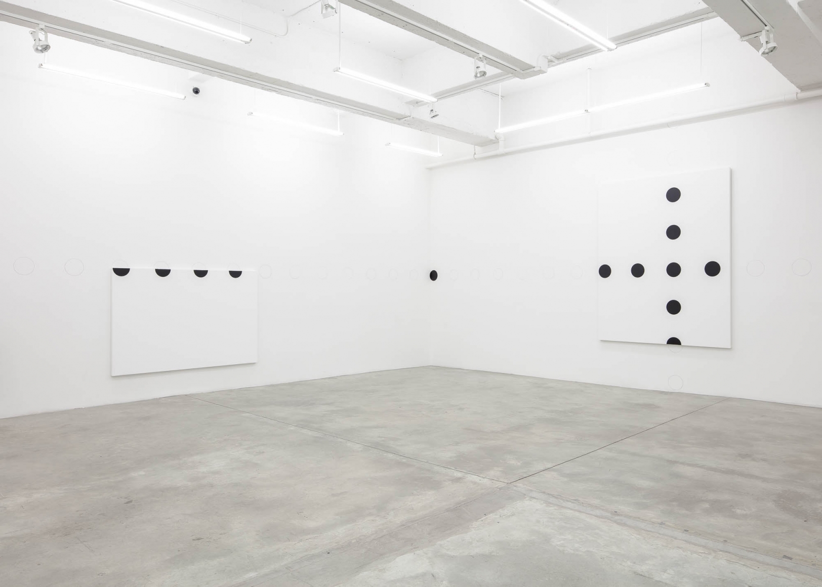 Installation view of Kim Yong-Ik: Speaking of Latter Genesis, 2019. Image by Jeremy Haik.