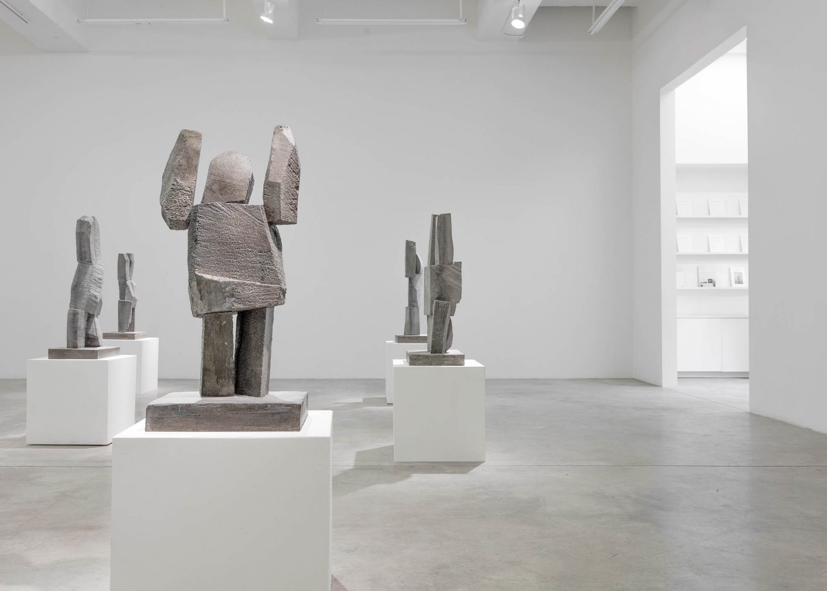 Installation view of Dwarf, Dust, Doubt by Gimhongsok. Image by Jeremy Haik.