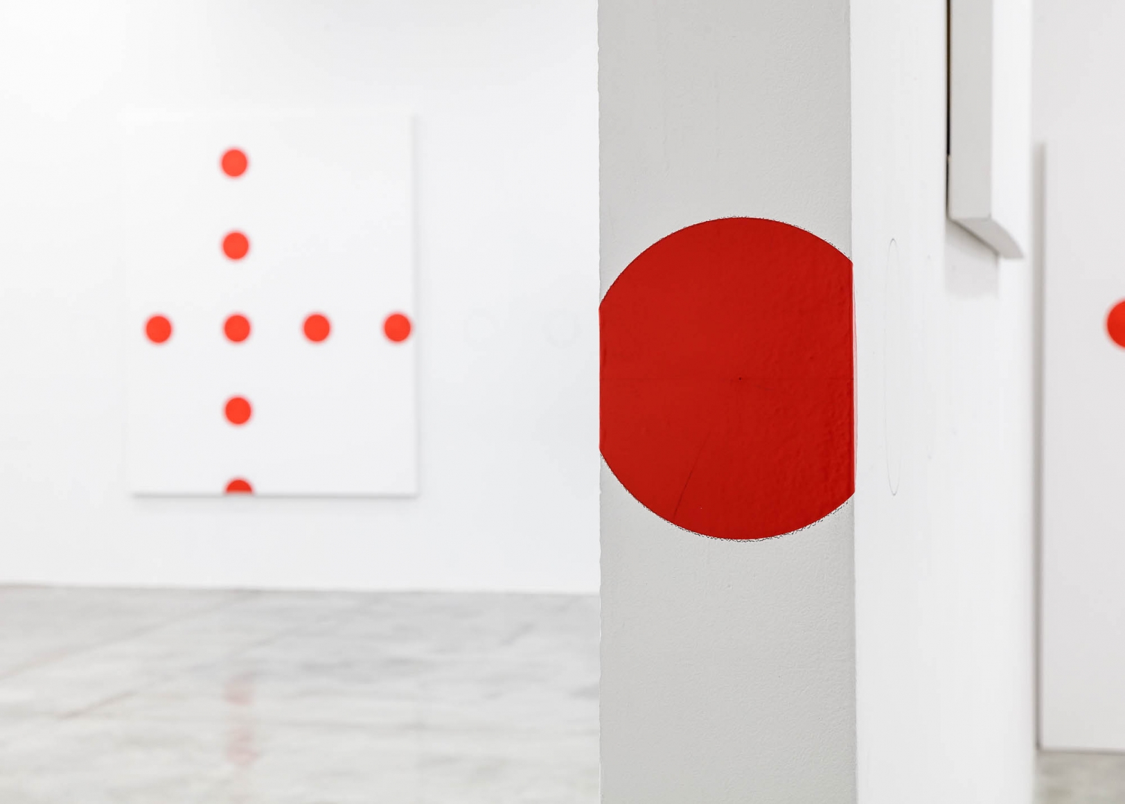 Installation view of Kim Yong-Ik: Speaking of Latter Genesis, 2019. Image by Jeremy Haik.
