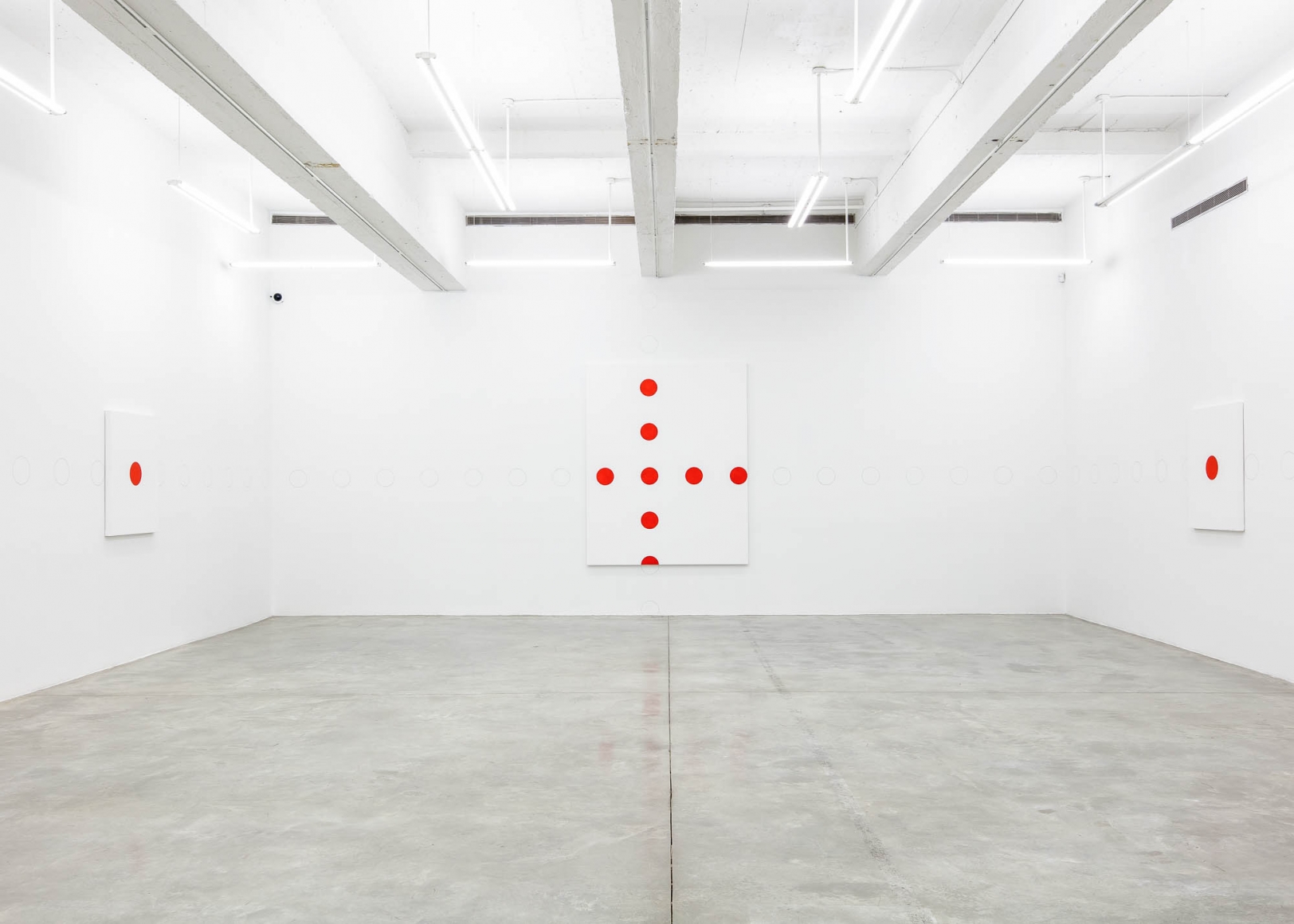 Installation view of Kim Yong-Ik: Speaking of Latter Genesis, 2019. Image by Jeremy Haik.