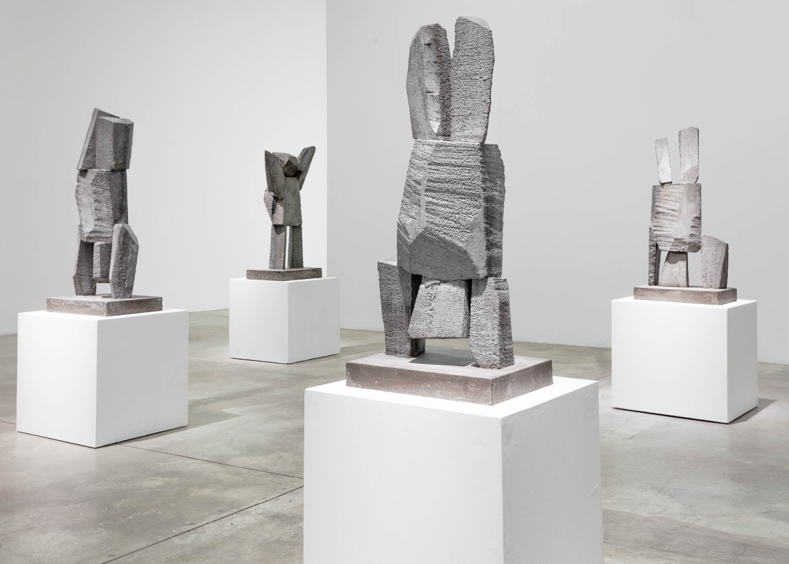 Installation view of Dwarf, Dust, Doubt by Gimhongsok. Image by Jeremy Haik.