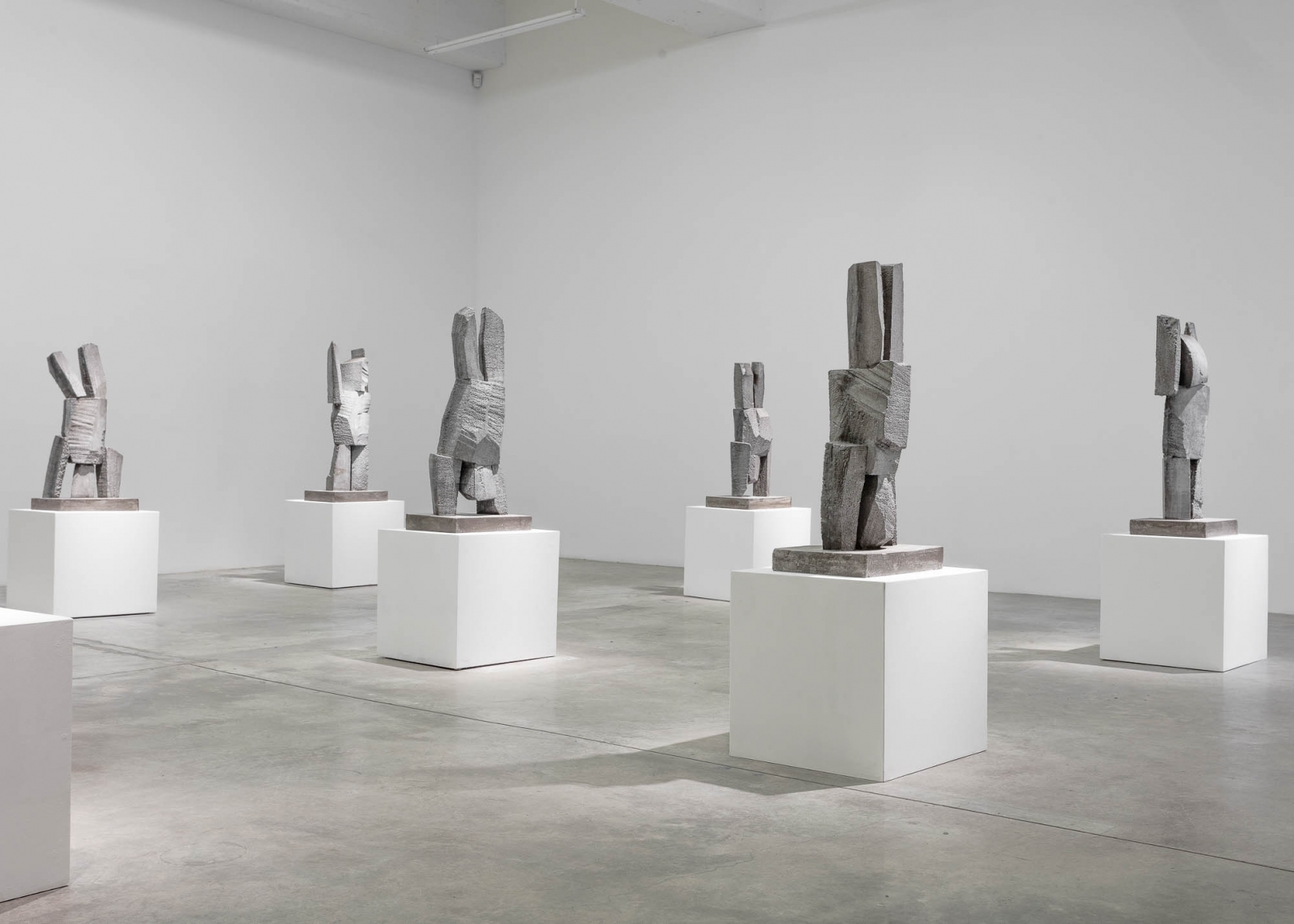 Installation view of Dwarf, Dust, Doubt by Gimhongsok. Image by Jeremy Haik.