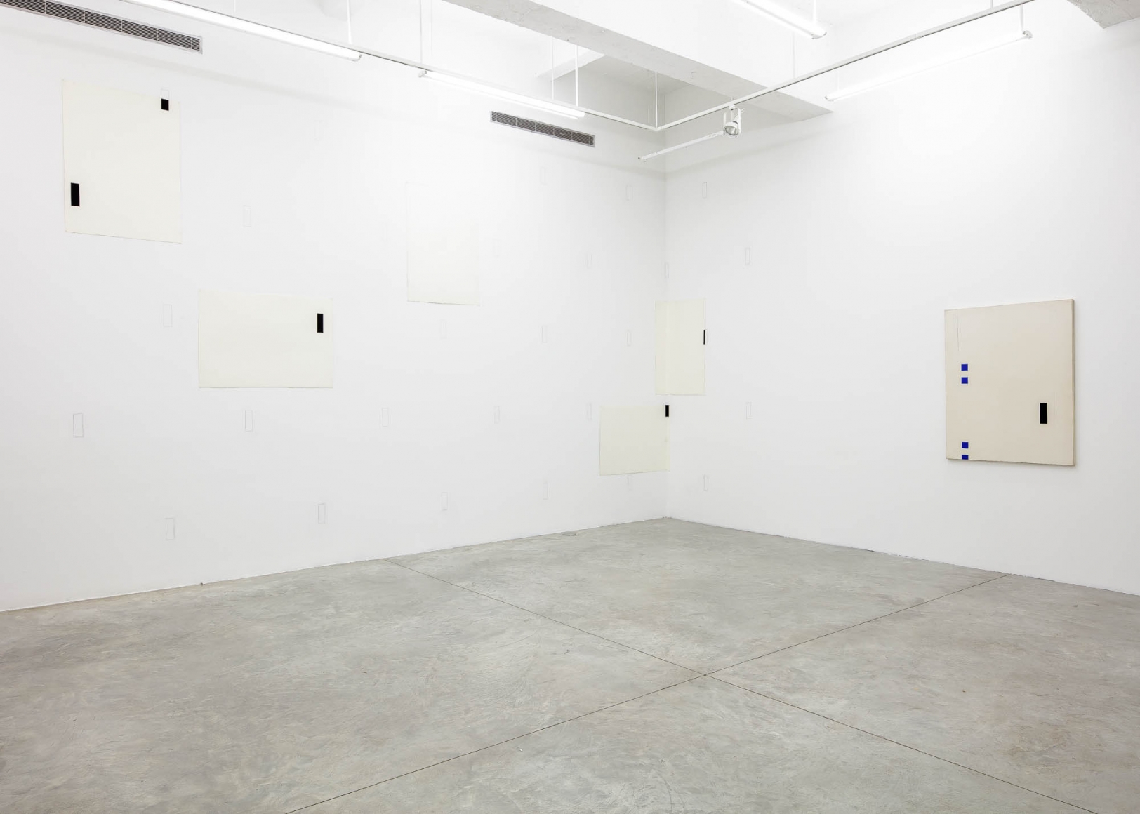 Installation view of Kim Yong-Ik: Speaking of Latter Genesis, 2019. Image by Jeremy Haik.
