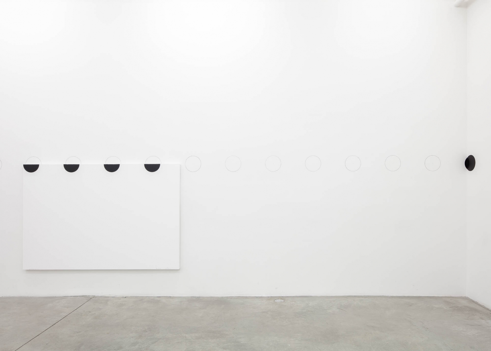 Installation view of Kim Yong-Ik: Speaking of Latter Genesis, 2019. Image by Jeremy Haik.
