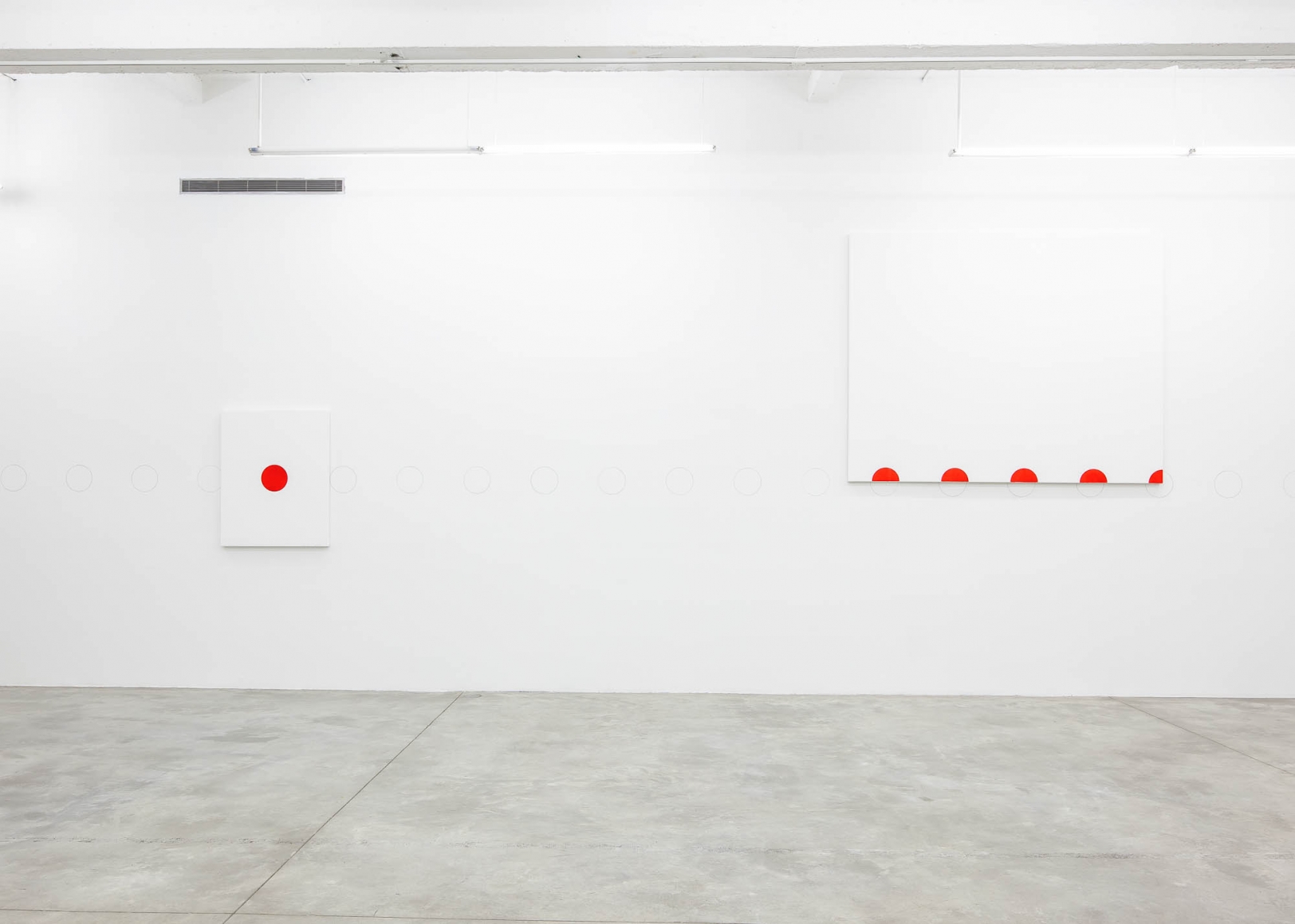 Installation view of Kim Yong-Ik: Speaking of Latter Genesis, 2019. Image by Jeremy Haik.