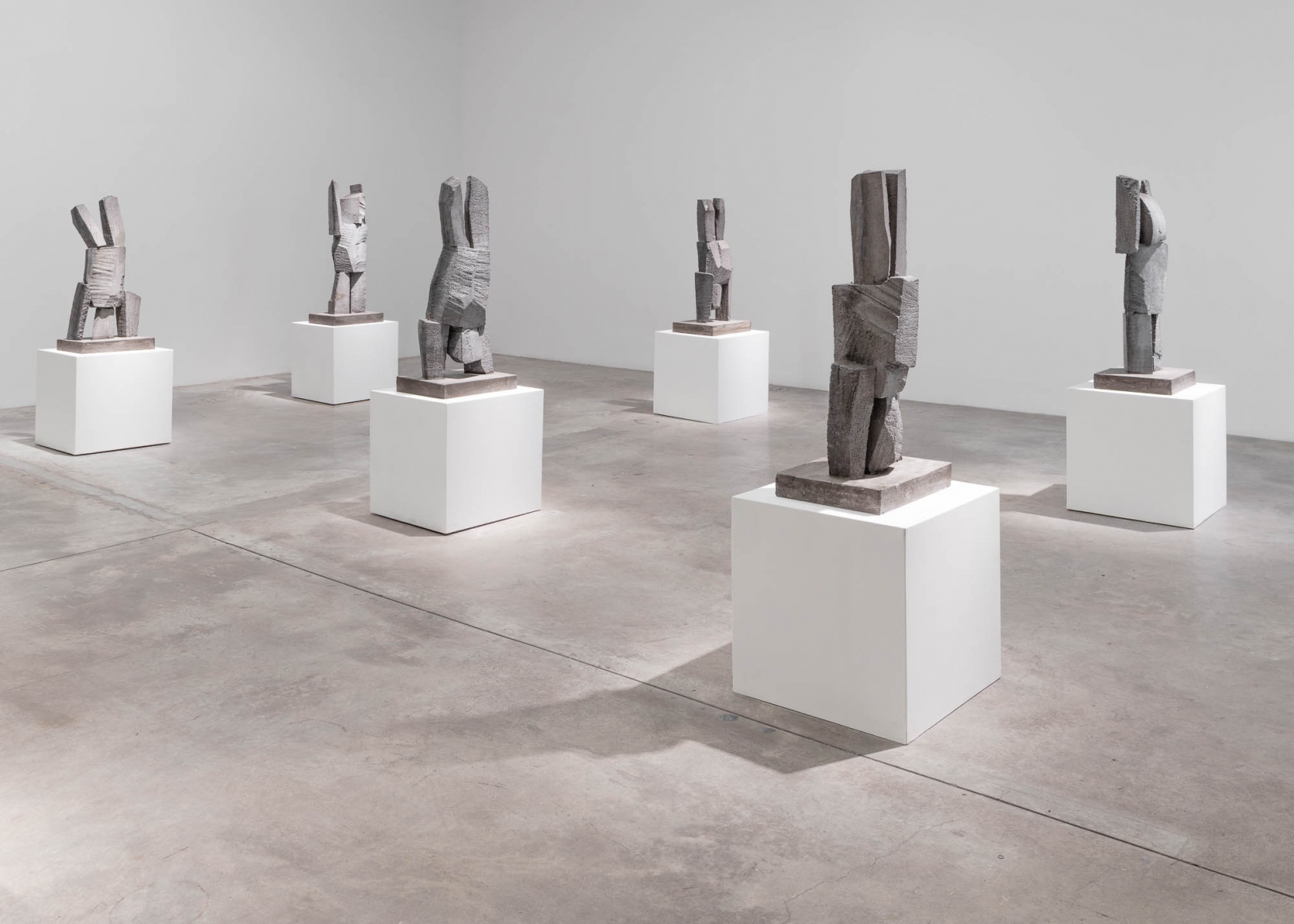 Installation view of Dwarf, Dust, Doubt by Gimhongsok. Image by Jeremy Haik.