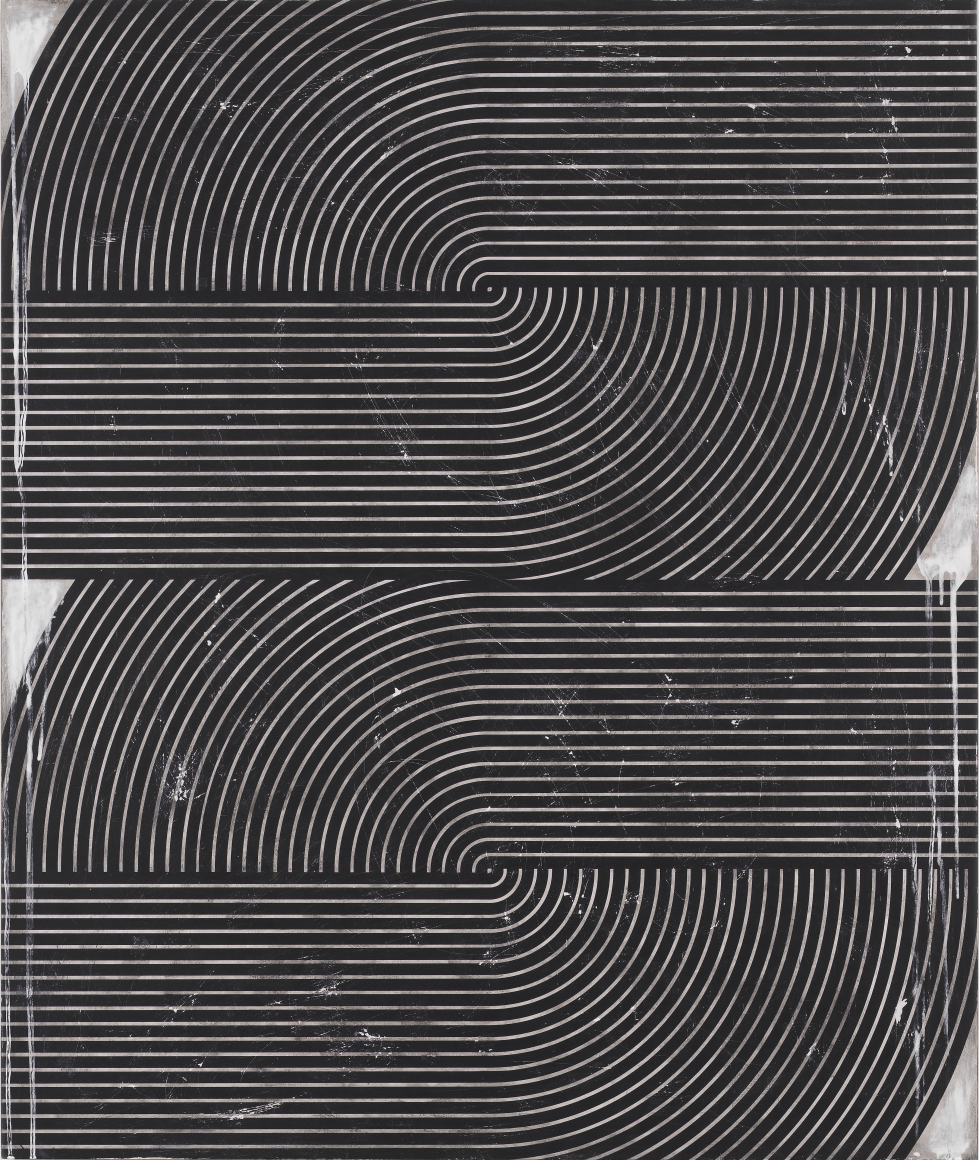 Davide Balliano (b. 1983) UNTITLED_0142, 2019 Plaster, gesso & varnish on wood 48 x 40 inches 121.9 x 101.6 cm