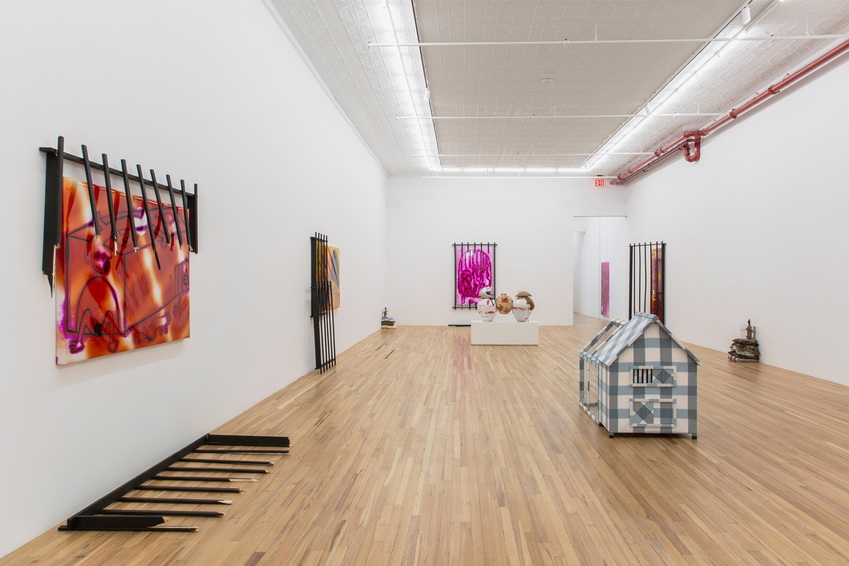 Exhibition View, Hadi Fallahpisheh, BLOW-UPS, Andrew Kreps Gallery, New York