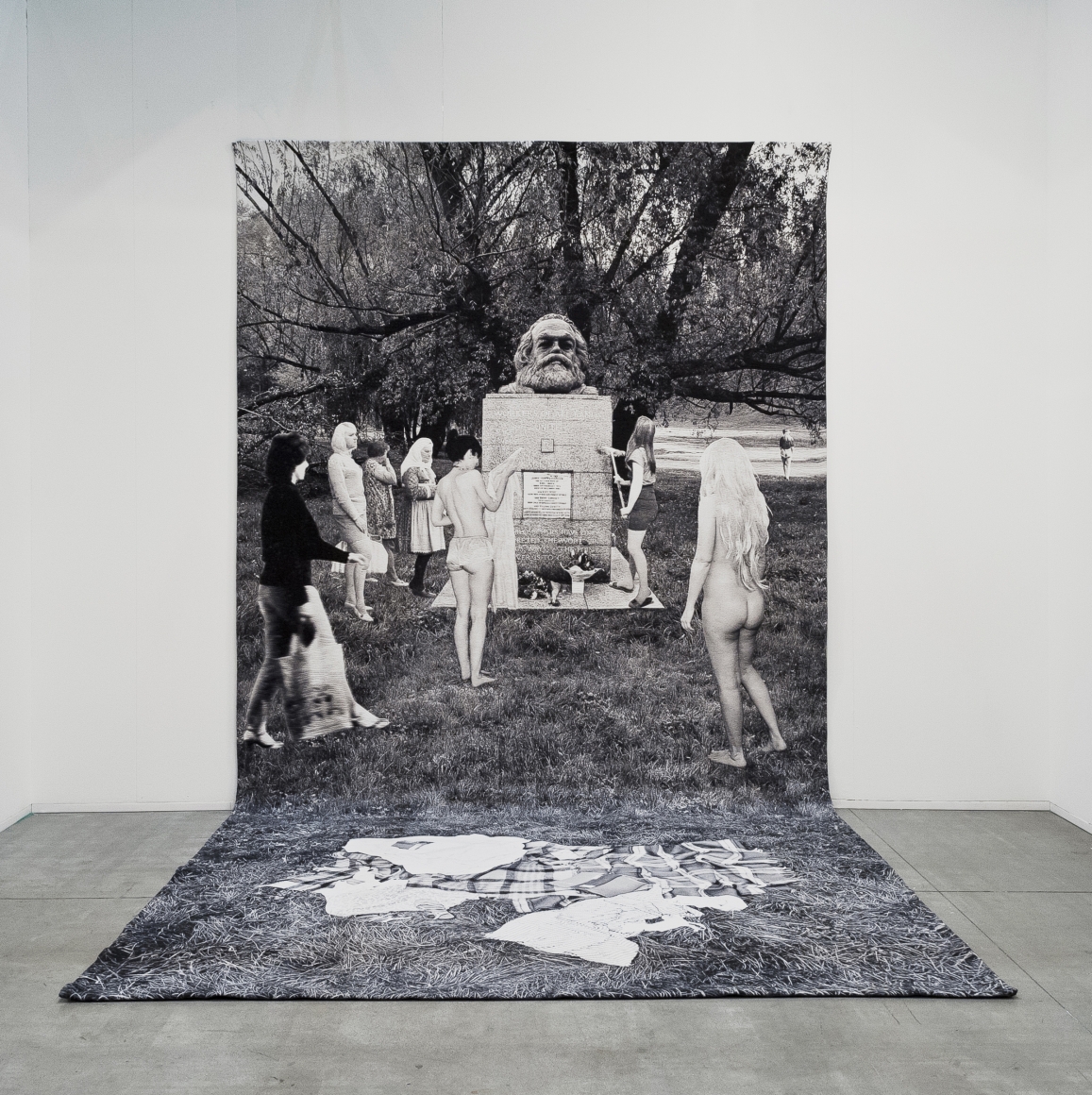 Goshka Macuga Death of Marxism, Women of All Lands Unite, 2013