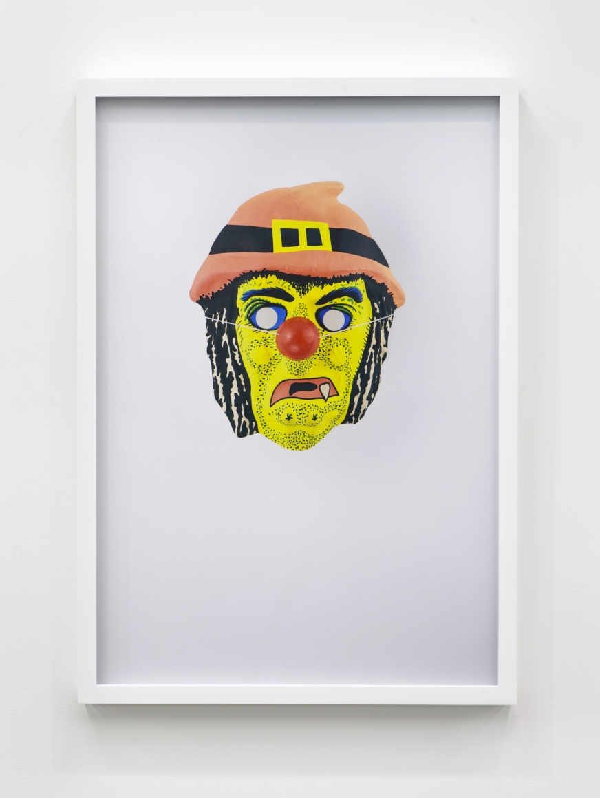 Jamie Isenstein Masks Wearing Masks (Yellow Witch Clown), 2015