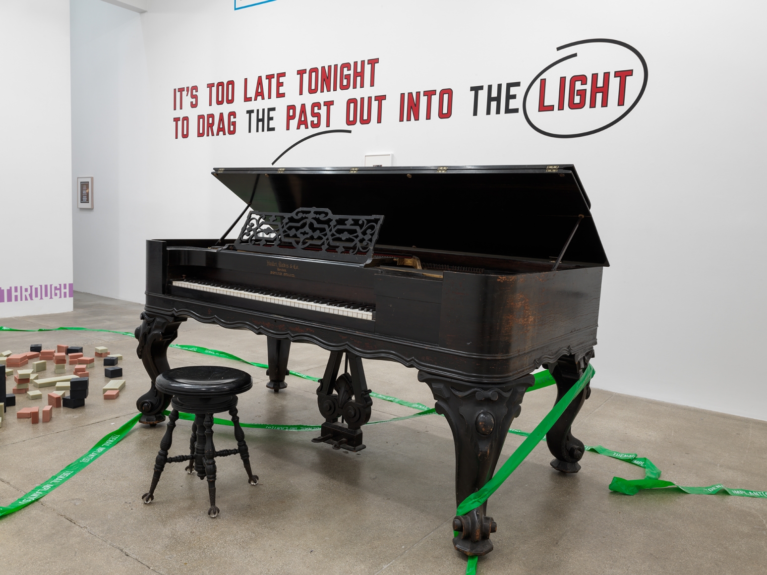 Darren Bader my father's piano