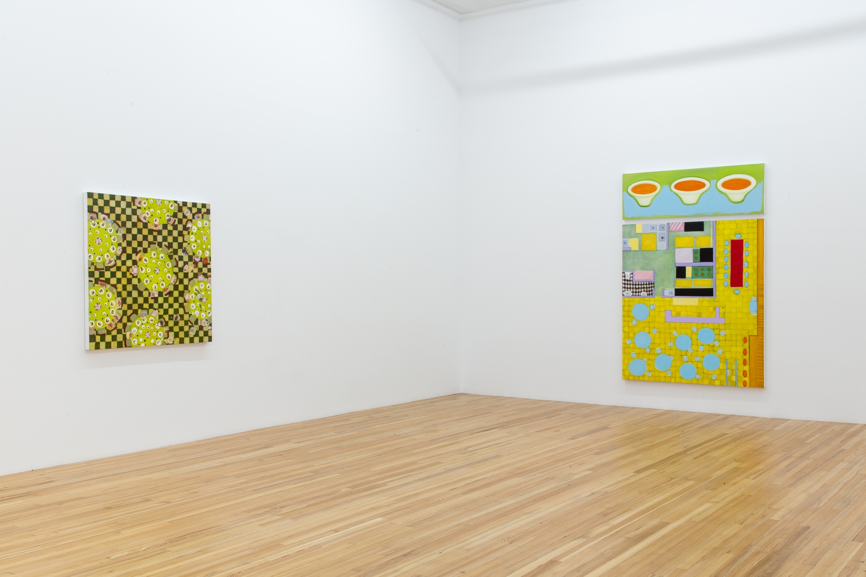 Kim Dingle, Restaurant Mandalas, September 8 - October 17, Andrew Kreps Gallery, New York