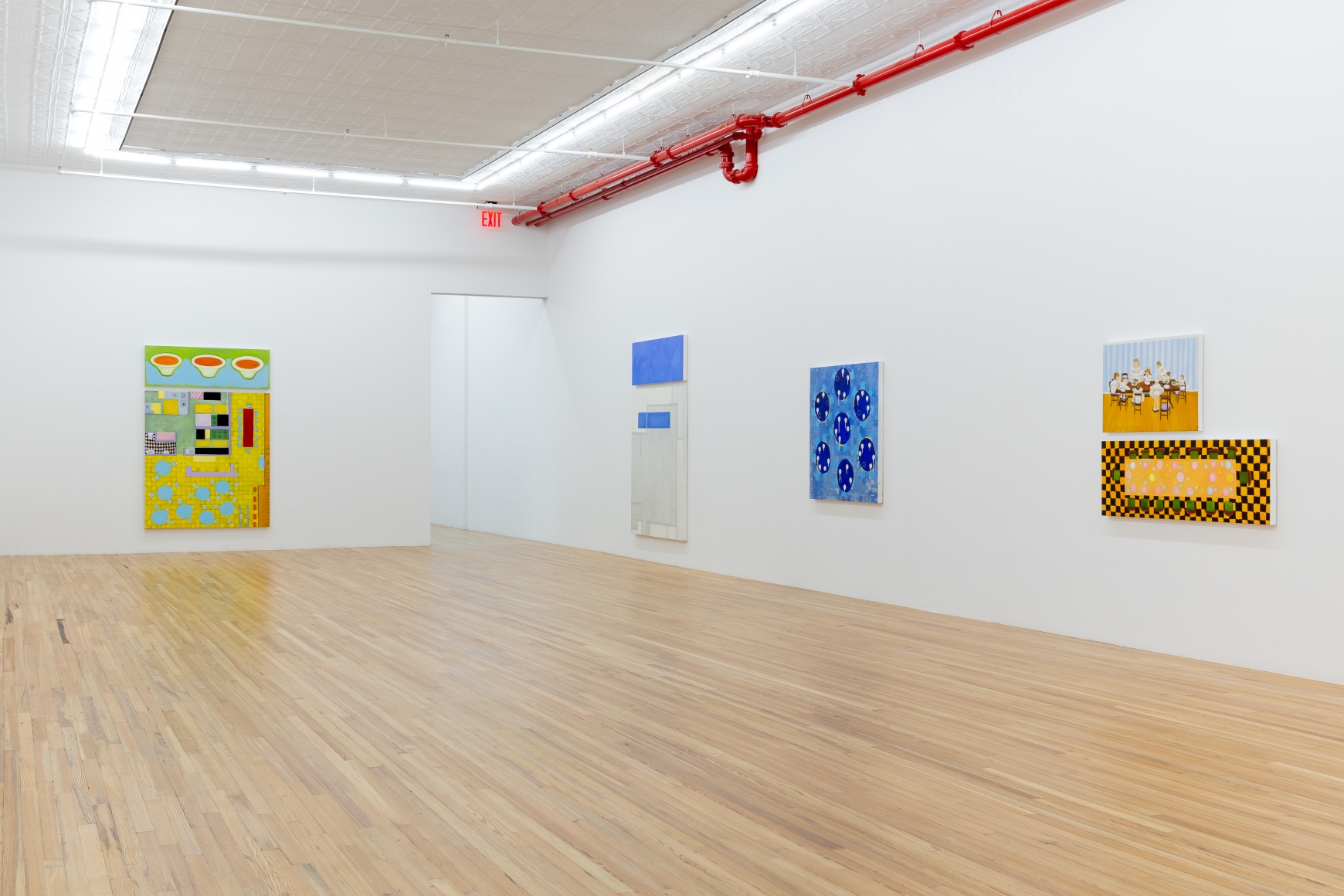 Kim Dingle, Restaurant Mandalas, September 8 - October 17, Andrew Kreps Gallery, New York