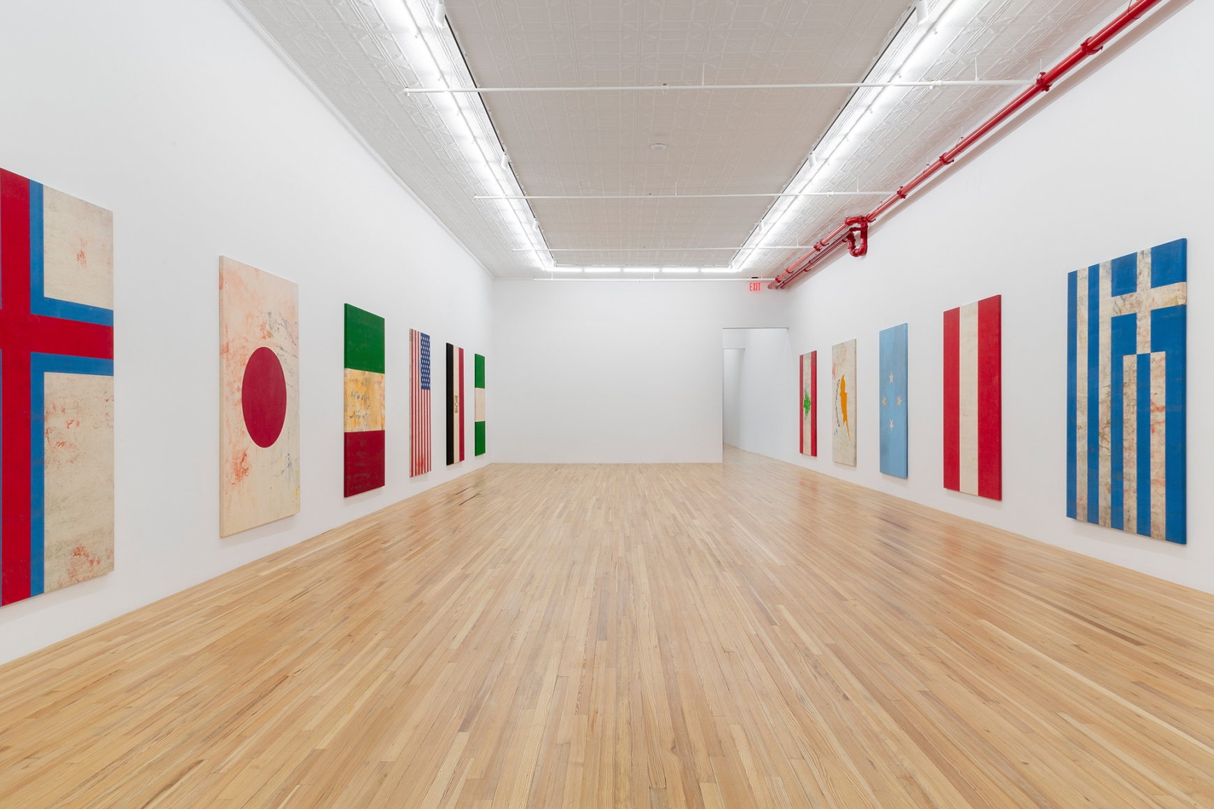Fredrik Værslev, World Paintings, November 13 - December 19, Andrew Kreps Gallery, New York