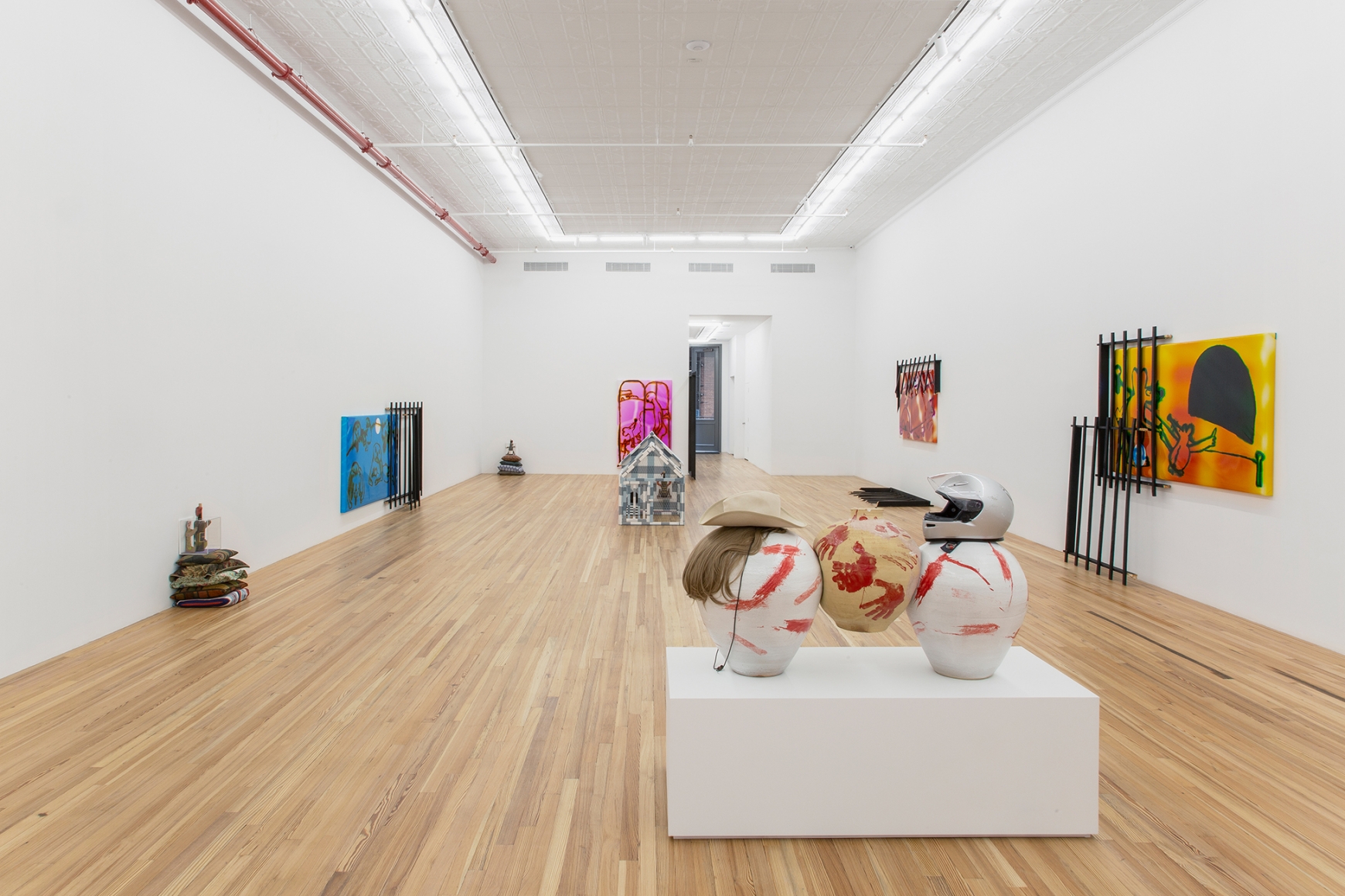 Exhibition View, Hadi Fallahpisheh, BLOW-UPS, Andrew Kreps Gallery, New York