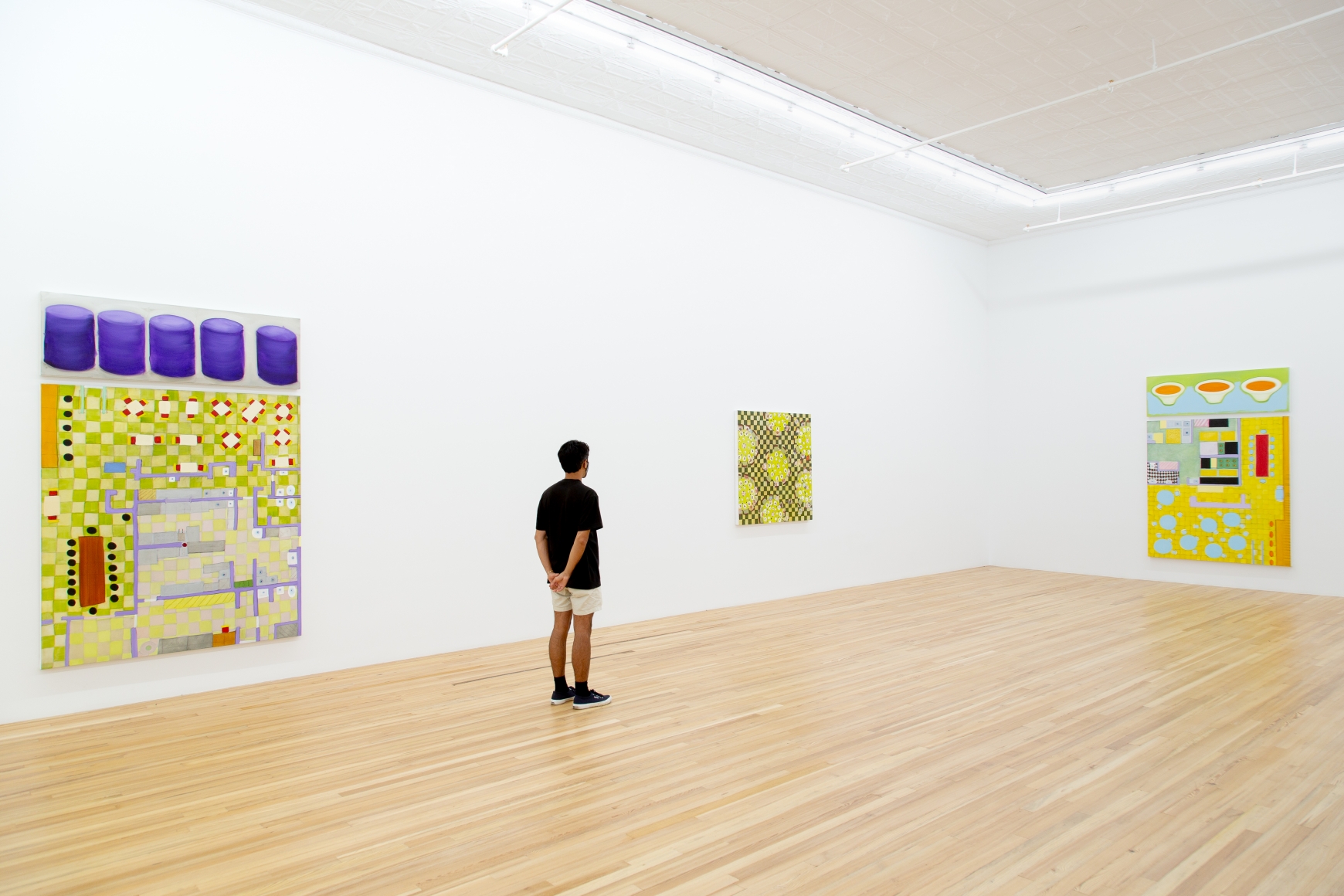 Kim Dingle, Restaurant Mandalas, September 8 - October 17, Andrew Kreps Gallery, New York