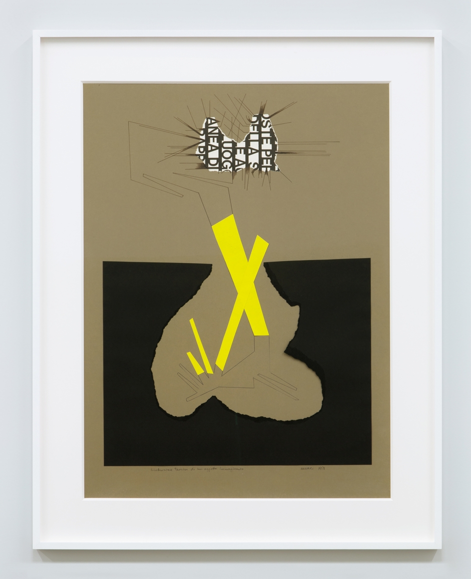 Bruno Munari Ricostruzione teorica di un oggetto immaginario 11, 1971