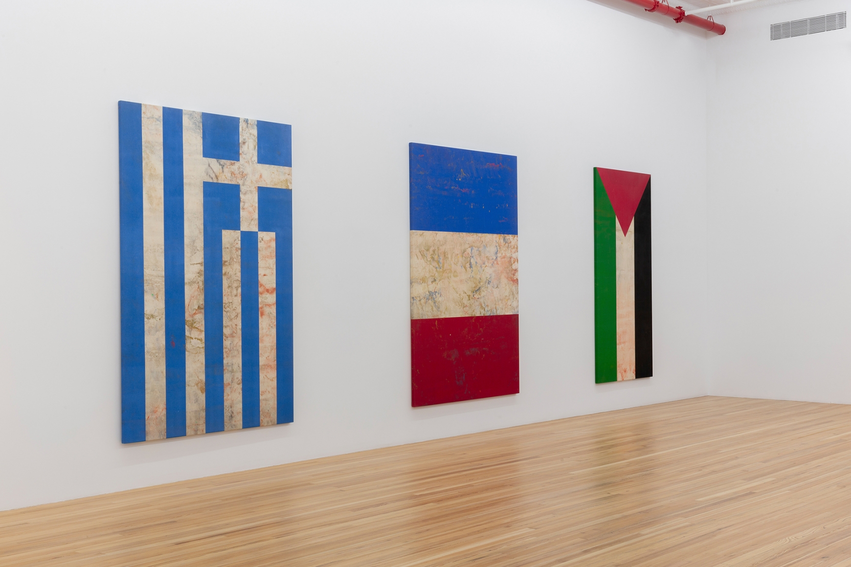 Fredrik Værslev, World Paintings, November 13 - December 19, Andrew Kreps Gallery, New York