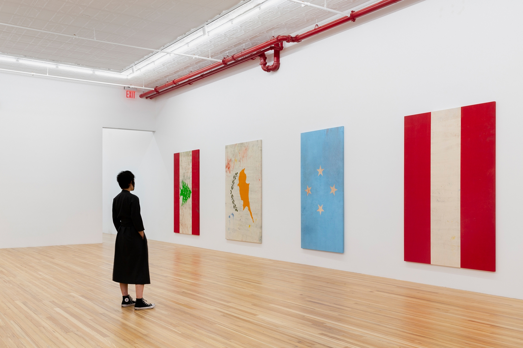 Fredrik Værslev, World Paintings, November 13 - December 19, Andrew Kreps Gallery, New York