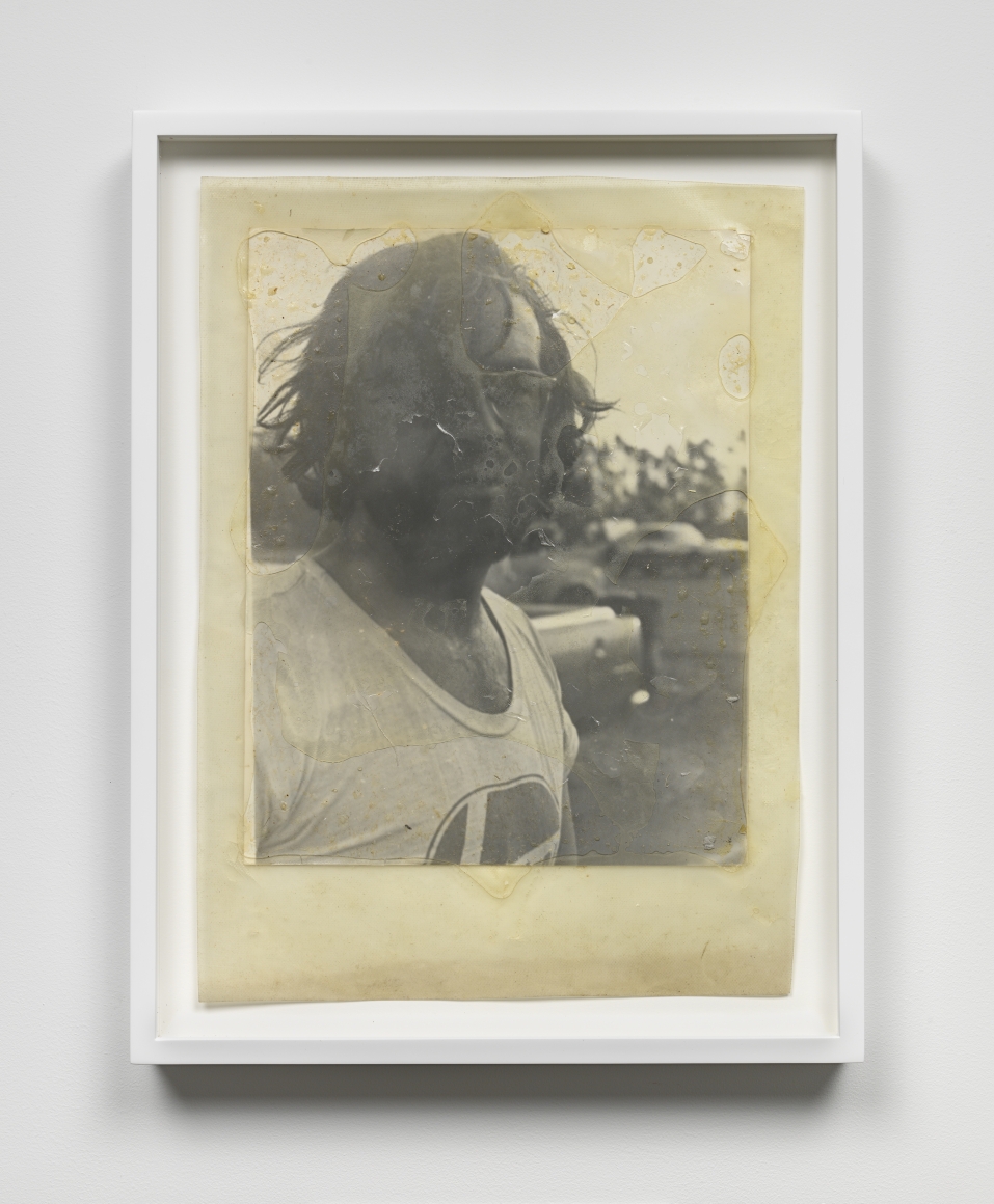 Barbara T. SmithField Piece Faces, 1971 Photograph mounted in resin