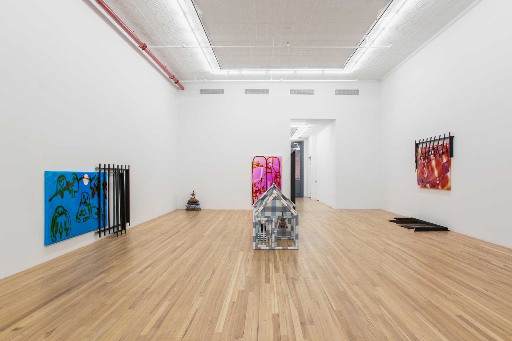 Exhibition View, Hadi Fallahpisheh, BLOW-UPS, Andrew Kreps Gallery, New York