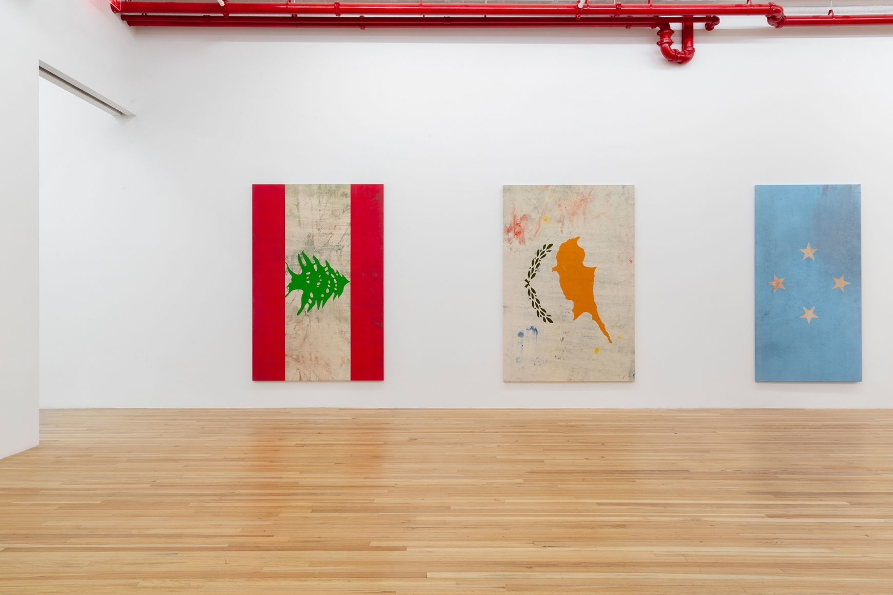 Fredrik Værslev, World Paintings, November 13 - December 19, Andrew Kreps Gallery, New York